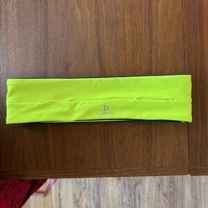 FlipBelt Neon Yellow Fitness Belt
